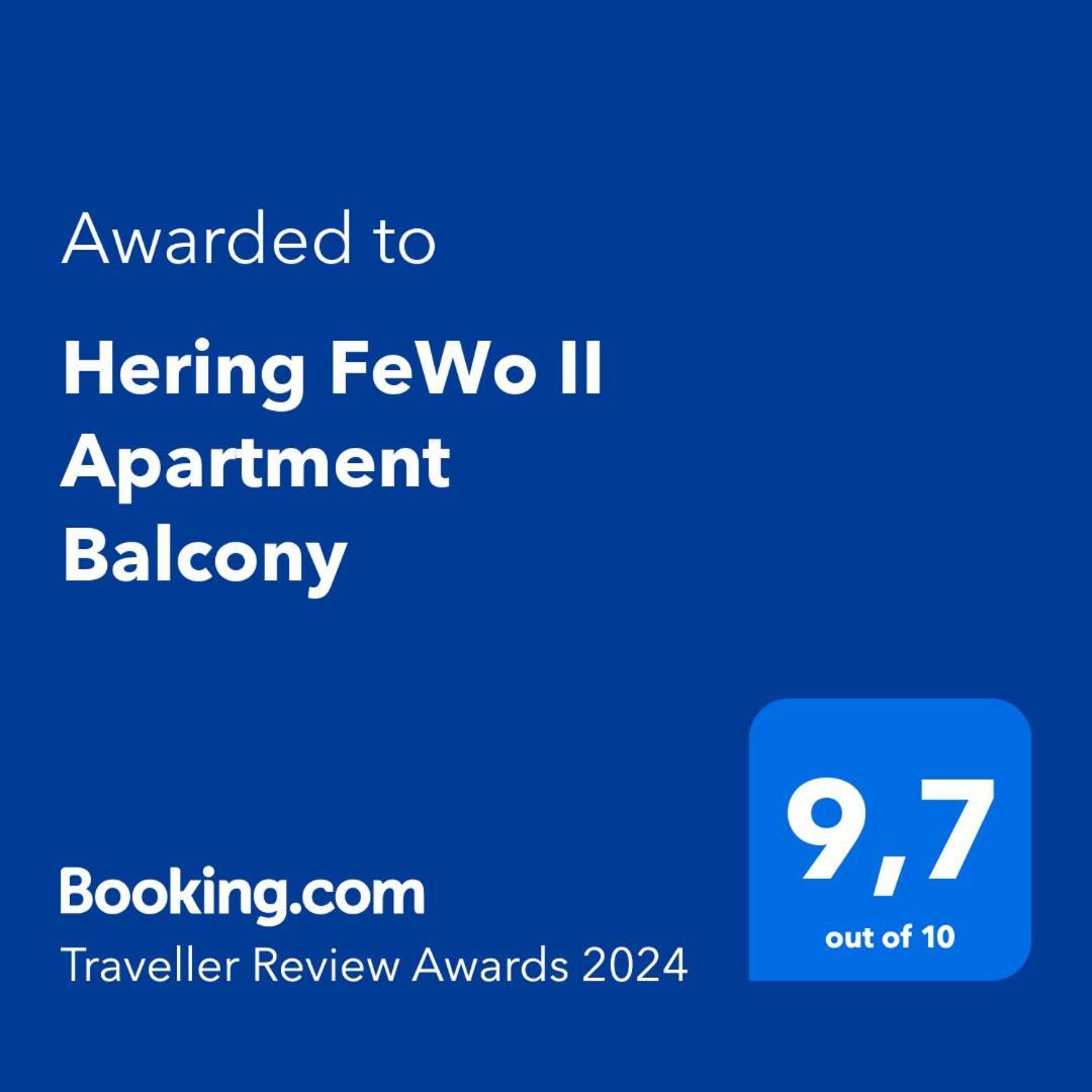 Hering Fewo II Apartment Balcony Wiek auf Rügen Eksteriør billede